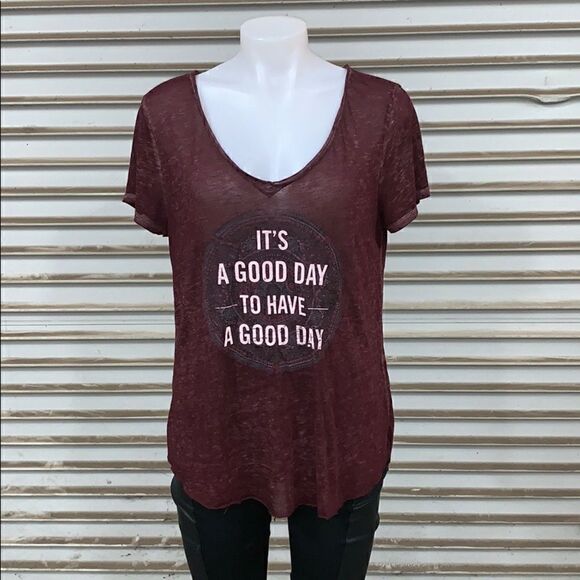 Abercrombie size Large graphic T-Shirt burnout - Picture 3 of 8